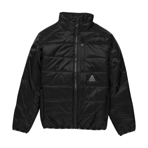 Jacket HUF FA19 Geode puffy black Jacket HUF FA19 Geode puffy black