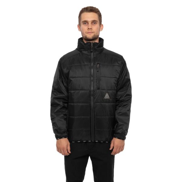 Куртка HUF FA19 Geode puffy jacket black