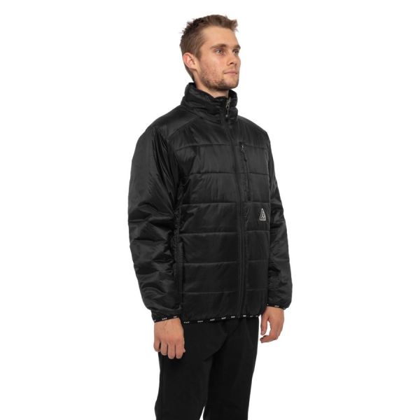 Куртка HUF FA19 Geode puffy jacket black