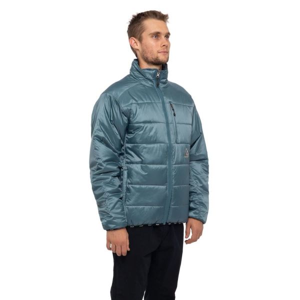 Куртка HUF FA19 Geode puffy jacket blue mirage