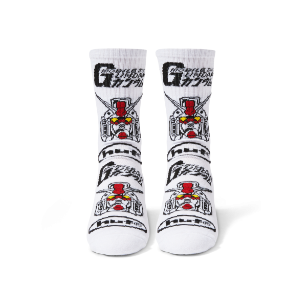 Носки HUF SP24 Gundam Staked white