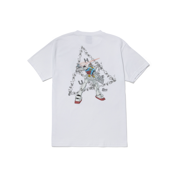 HUF SP24 Gundam TT white