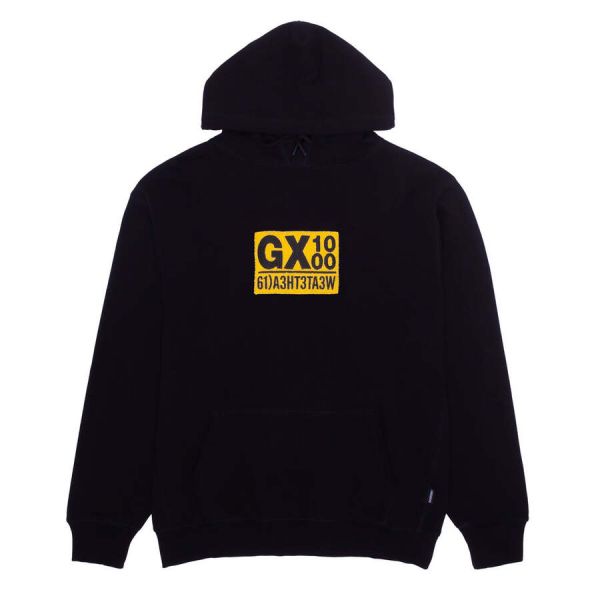 Hoodie GX1000 HO22 61 logo black Hoodie GX1000 HO22 61 logo black