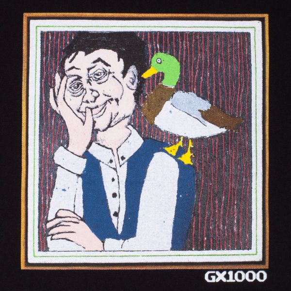 Футболка GX1000 SP26 Man With Duck Tee black
