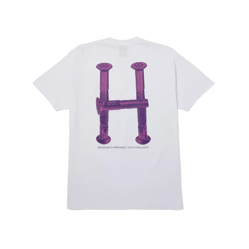 HUF X Bronze HO24 H Bolts TT white