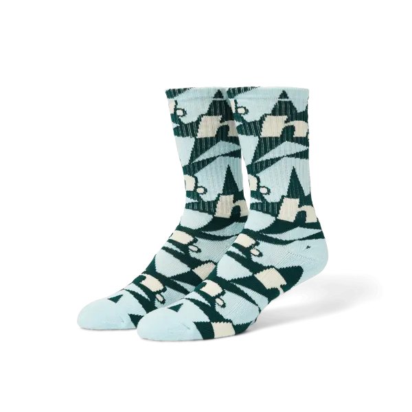 Шкарпетки HUF HO25 H Star Repeat Sock ice blue