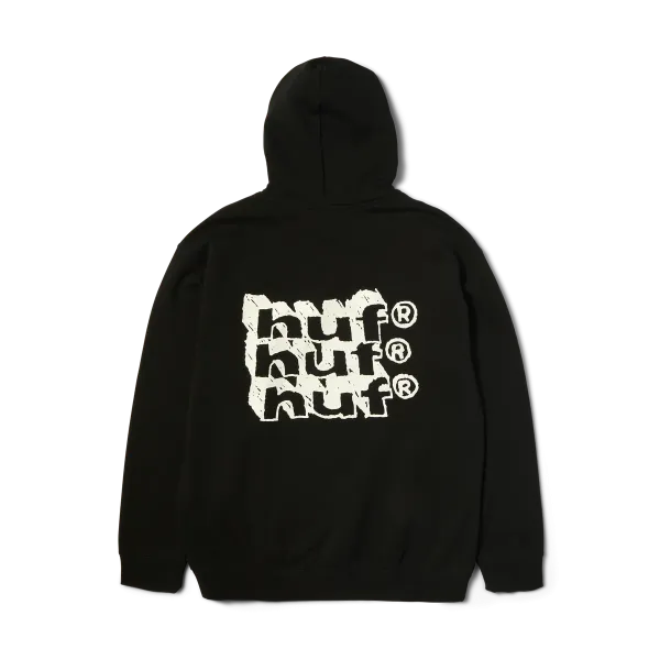 Худі HUF SU26 Hand Stacked black