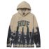Худі HUF HO21 Hartford tiedye pullover tan Худі HUF HO21 Hartford tiedye pullover tan