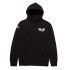 Худи HUF SP21 Haze brush hoodie black