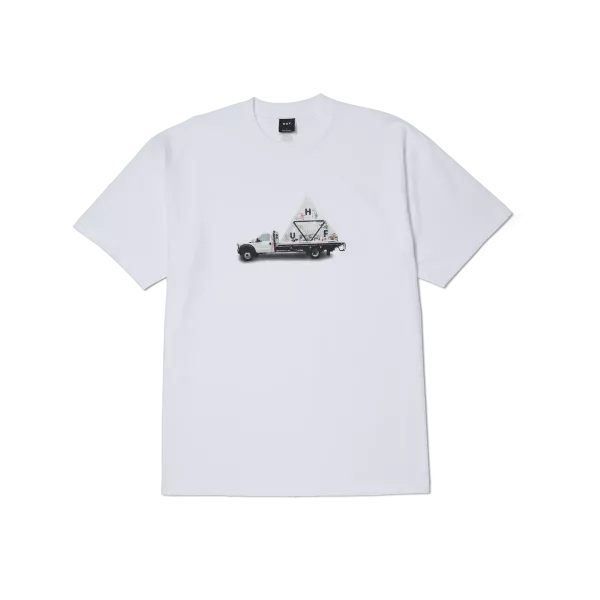 HUF SP25 High clearance tee white