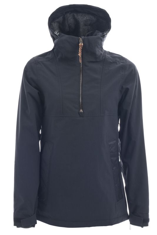 Женская куртка Holden W's Cascade side zip jacket black Женская куртка Holden W's Cascade side zip jacket black