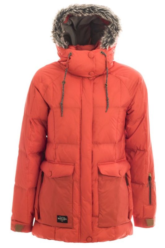 Женская куртка-пуховик Holden W's Carter jacket crimson Женская куртка-пуховик Holden W's Carter jacket crimson