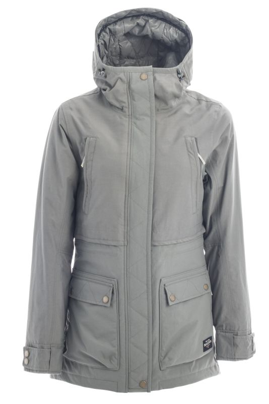 Женская сноубордическая куртка Holden W's Shelter jacket gunmetal Женская сноубордическая куртка Holden W's Shelter jacket gunmetal