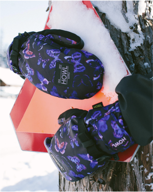Сноубордические варежки Howl Fairbanks 23 Mitt butterfly