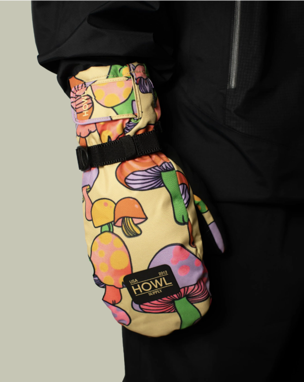 Сноубордические варежки Howl Fairbanks 23 Mitt mushrooms