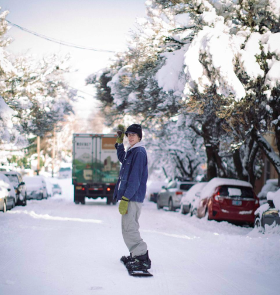 Замшевые сноубордические варежки Howl Highland Mitt black