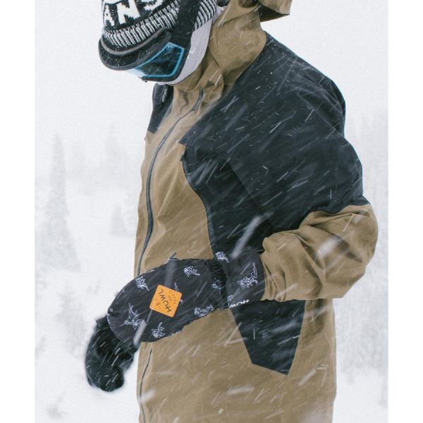 Howl Indy 2 black mittens