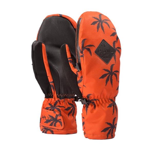 Howl Indy orange mittens Howl Indy orange mittens