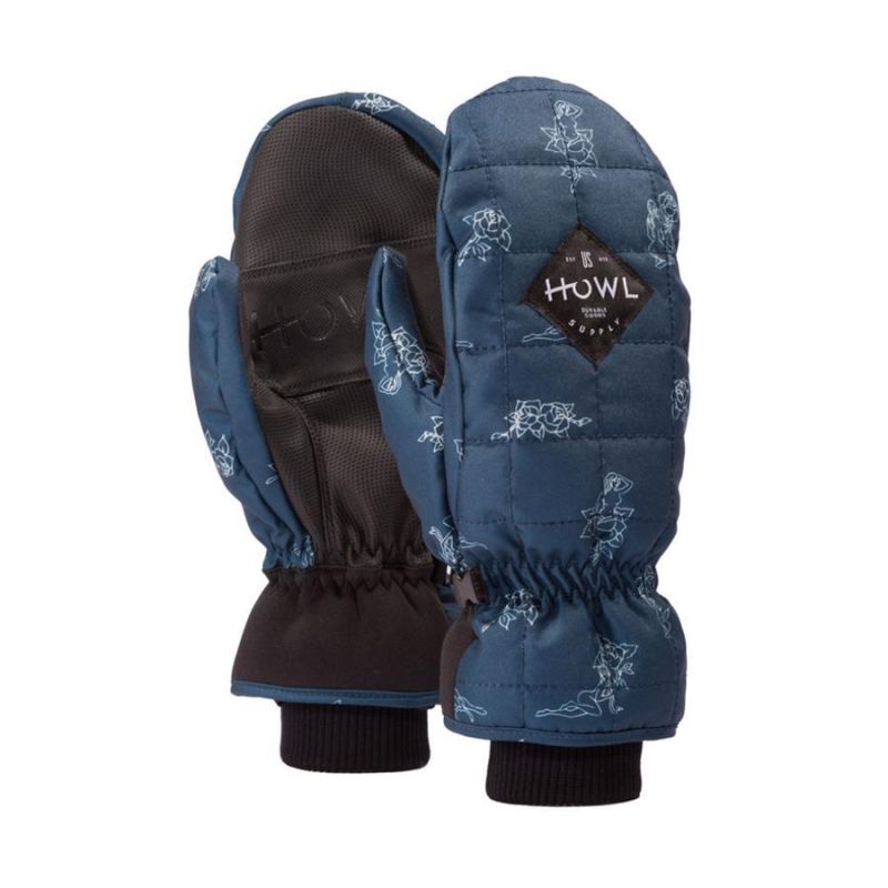 Howl Jed blue mittens
