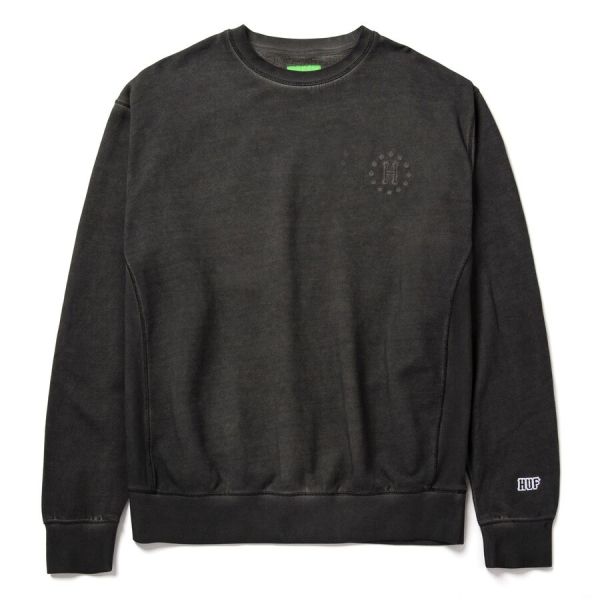 Sweatshirt HUF FA22 12 Galaxies Faded gunmetal Sweatshirt HUF FA22 12 Galaxies Faded gunmetal