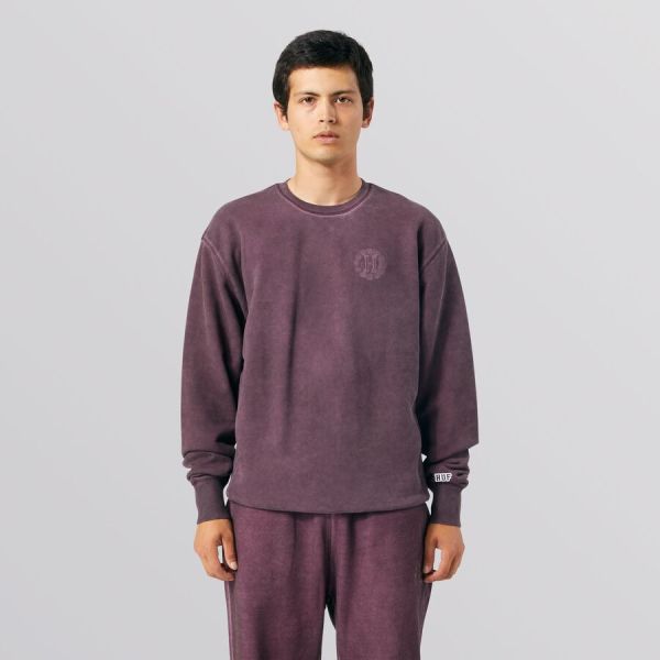 Sweatshirt HUF FA22 12 Galaxies Faded wine