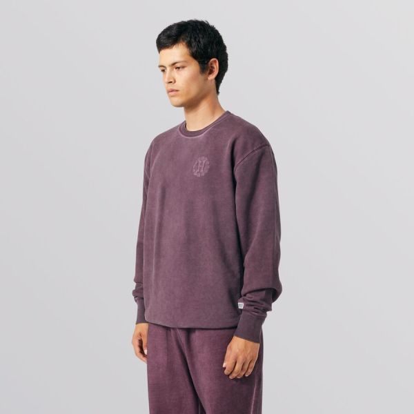 Sweatshirt HUF FA22 12 Galaxies Faded wine