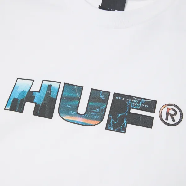 Футболка HUF SP26 Flight Path white