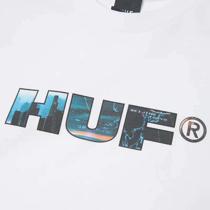 Футболка HUF SP26 Flight Path white