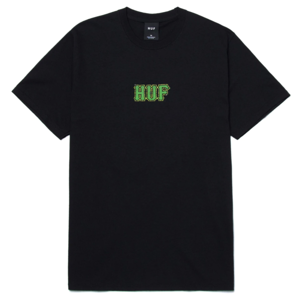 HUF SP22 Amazing H tee black HUF SP22 Amazing H tee black