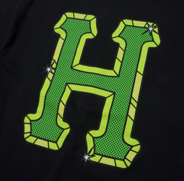 HUF SP22 Amazing H tee black