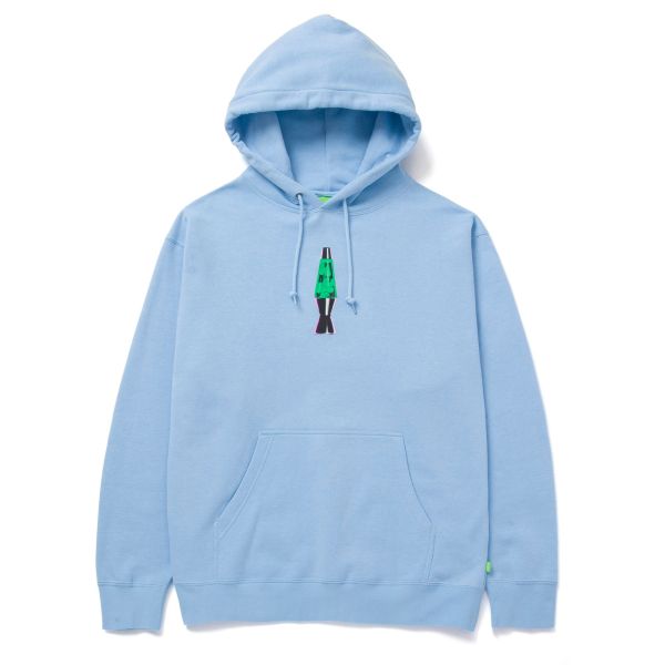Hoodie HUF FA22 Basement beanbag hoodie light blue Hoodie HUF FA22 Basement beanbag hoodie light blue