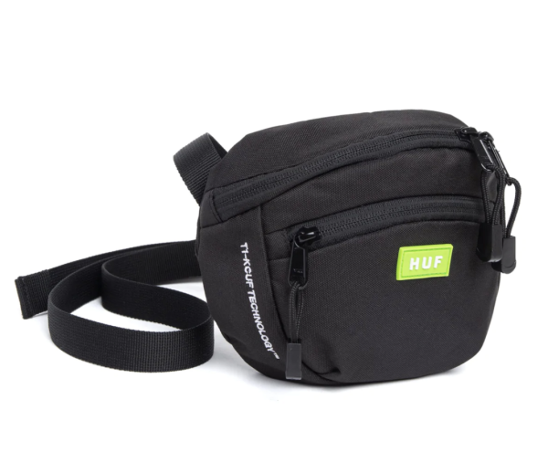 HUF SU22 Bunker shoulder bag black  HUF SU22 Bunker shoulder bag black