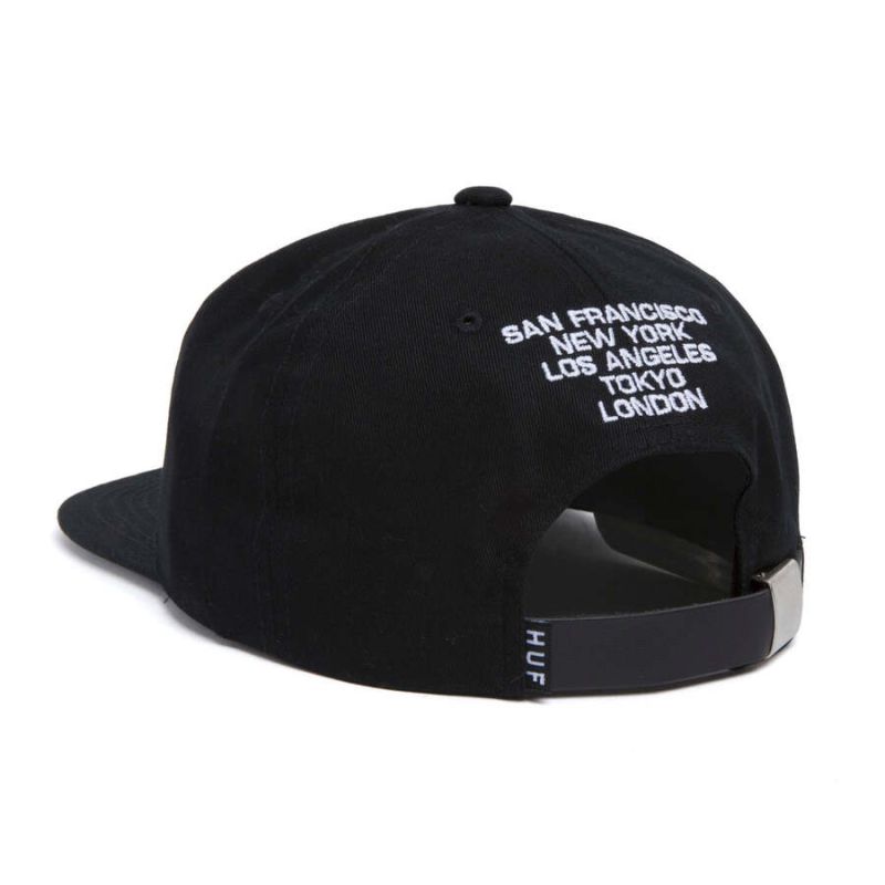 Кепка HUF HO22 City black