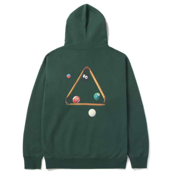 Hoodie HUF SU22 Dirty pool TT green