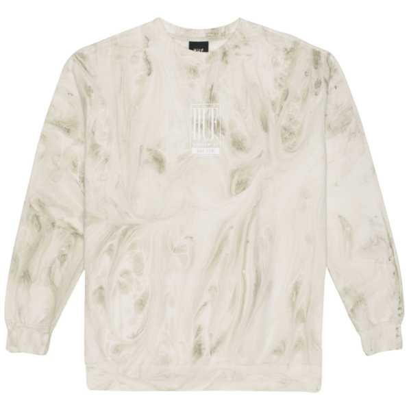 Sweatshirt HUF FA20 Elias unbleached Sweatshirt HUF FA20 Elias unbleached
