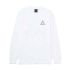 Longsleeve HUF SP22 Essentials Triple triangle tee white