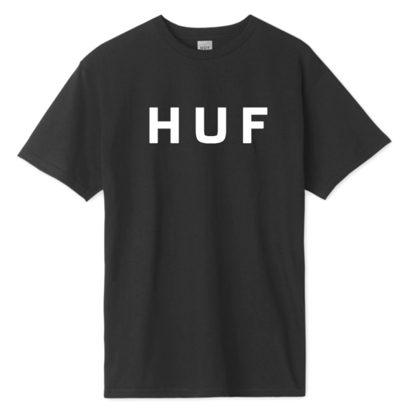 HUF SP22 Essentials OG logo tee black HUF SP22 Essentials OG logo tee black