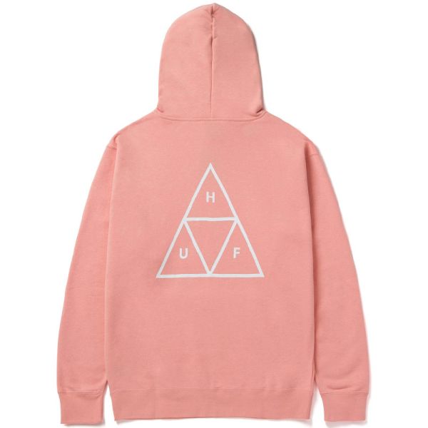 Худи HUF SU22 Essentials TT hoodie coral pink