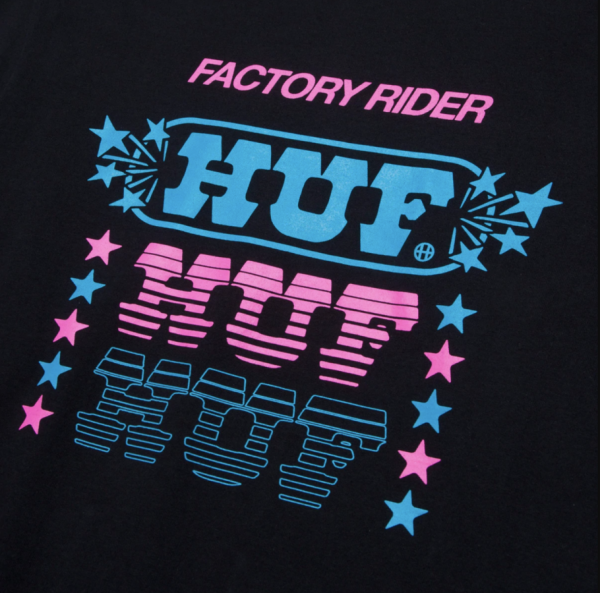 Longsleeve HUF Factory Rider black