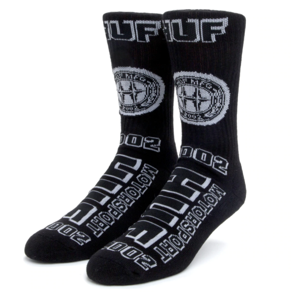 HUF SP22 H-class sock black HUF SP22 H-class sock black