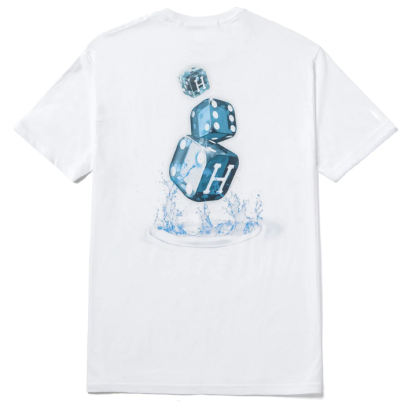 HUF SU22 Ice Dice tee white