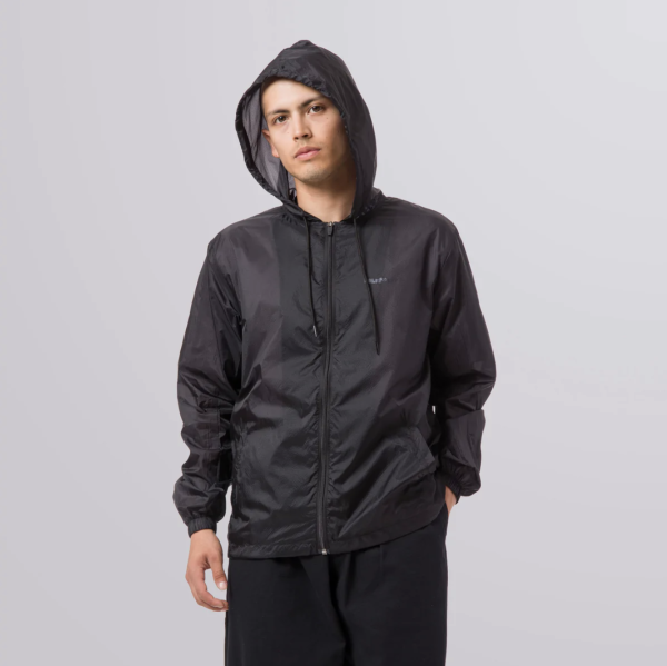 Куртка HUF SU22  Packable cycling jacket black