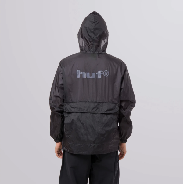 Куртка HUF SU22  Packable cycling jacket black