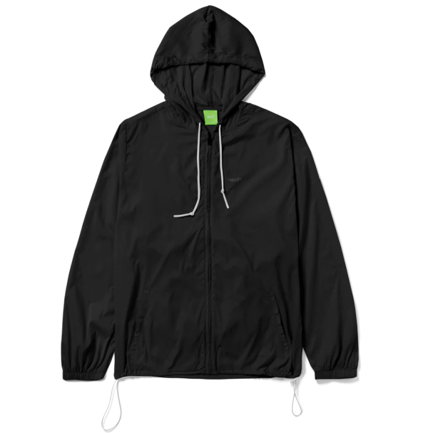 Куртка HUF SU22  Packable cycling jacket black