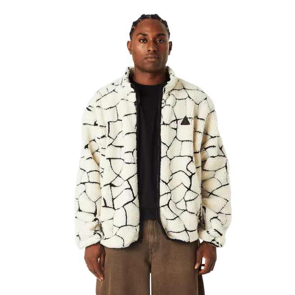 Шерпа HUF HO24 Quake High Pile fleece natural Шерпа HUF HO24 Quake High Pile fleece natural