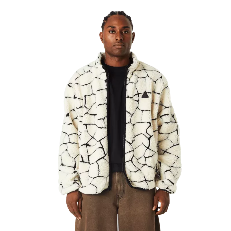 Шерпа HUF HO24 Quake High Pile fleece natural Шерпа HUF HO24 Quake High Pile fleece natural