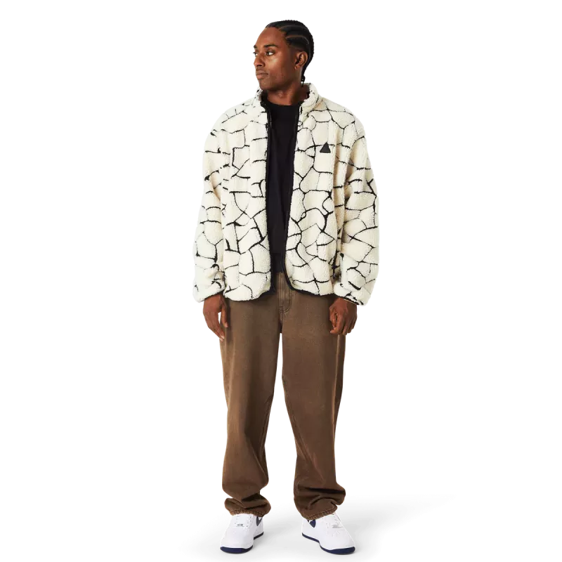 Шерпа HUF HO24 Quake High Pile fleece natural Шерпа HUF HO24 Quake High Pile fleece natural