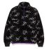 Кофта HUF FA22 Quake sherpa 1/4 zip black Кофта HUF FA22 Quake sherpa 1/4 zip black