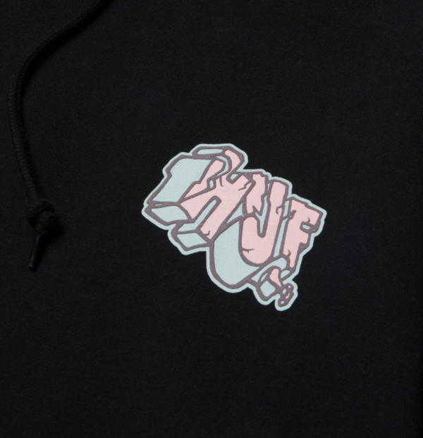 Худи HUF SP22 Quake TT black