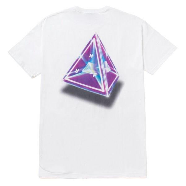 HUF FA22 Tesseract TT tee white